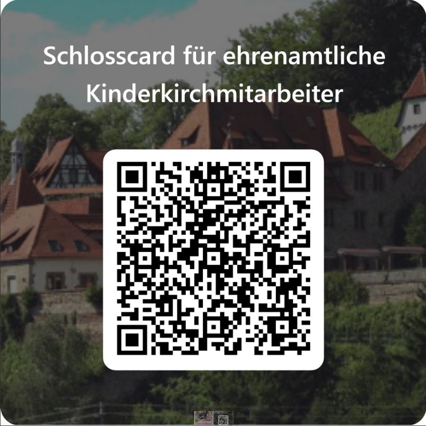 Schlosscard für ehrenamtliche Mitarbeiter 2 Schlosscard für ehrenamtliche Mitarbeiter